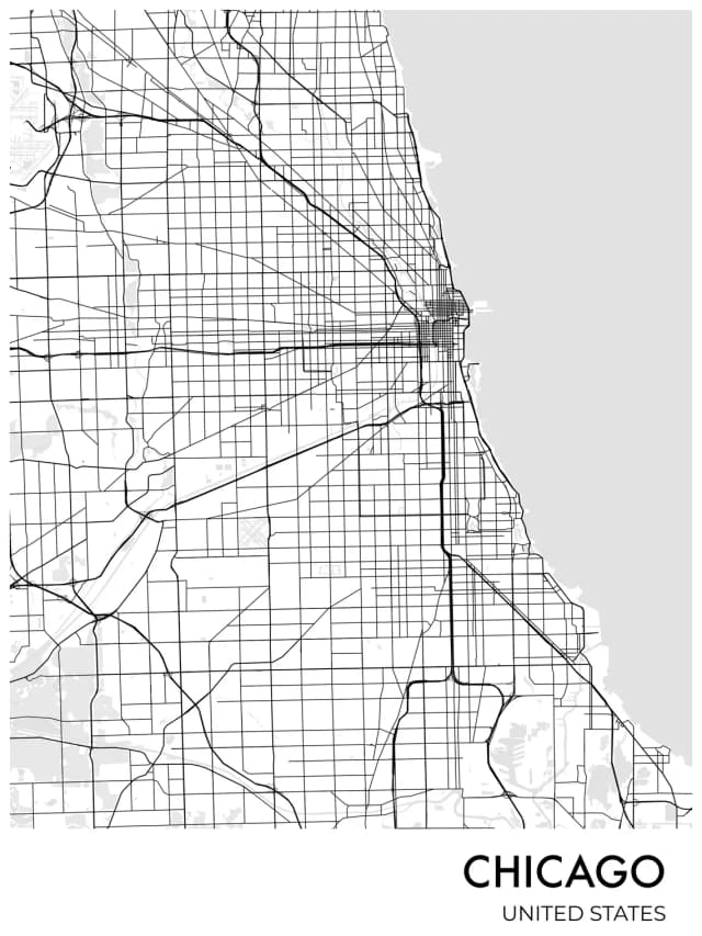 chicago-city-map-poster