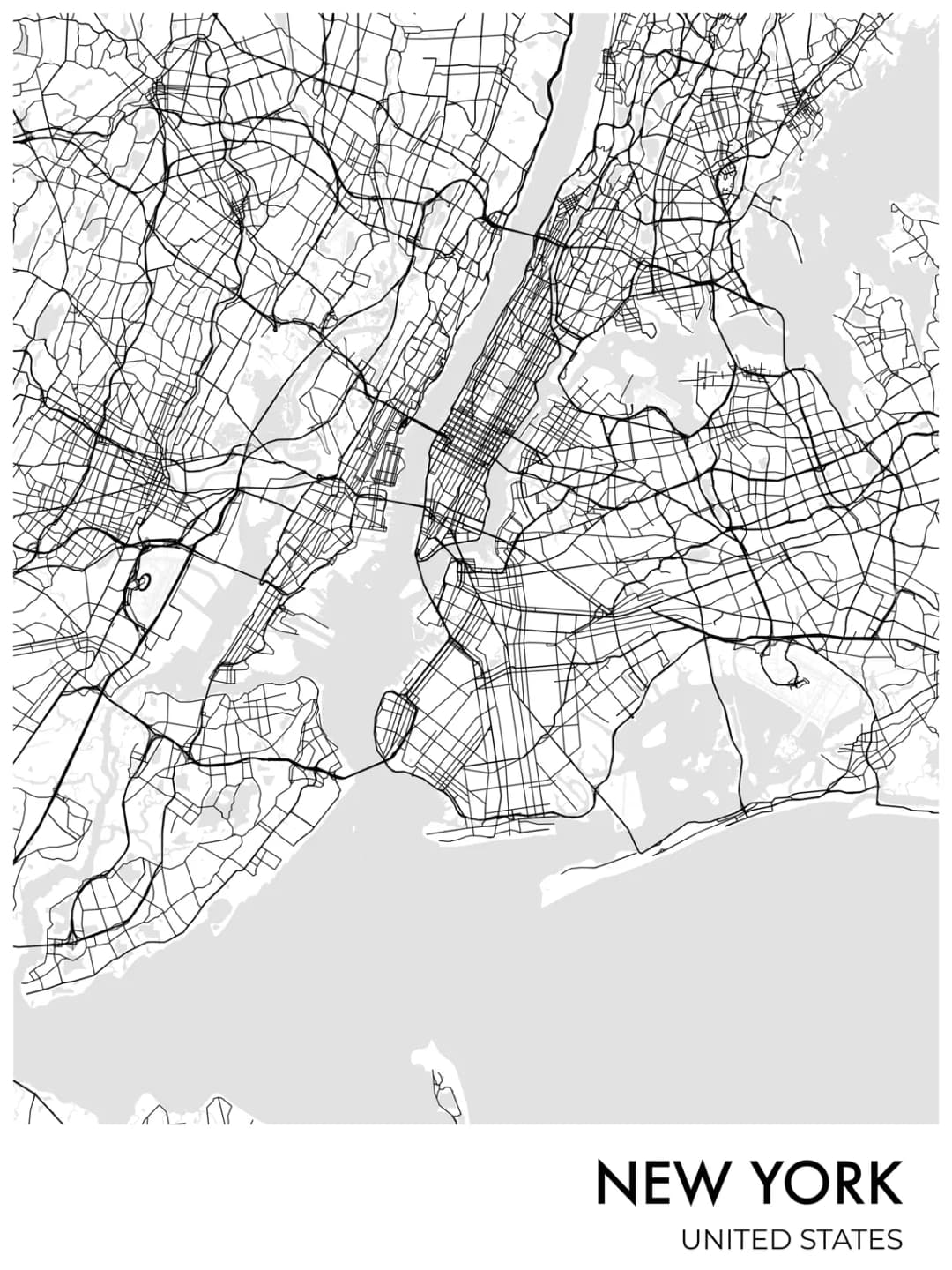 new-york-city-map-poster